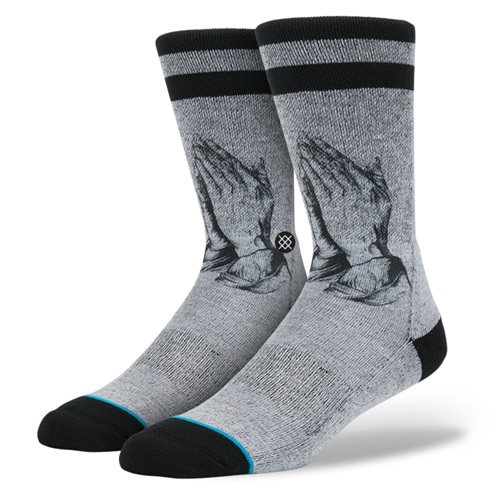 Stance - Praise Men's Socks, Grey - The Giant Peach
