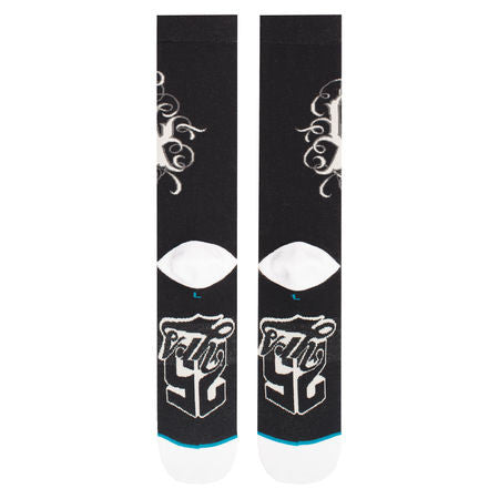 Stance - Mister Cartoon 25th Men's Socks, Black - The Giant Peach