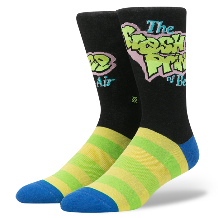 Stance - The Fresh Prince Men's Socks, Black - The Giant Peach