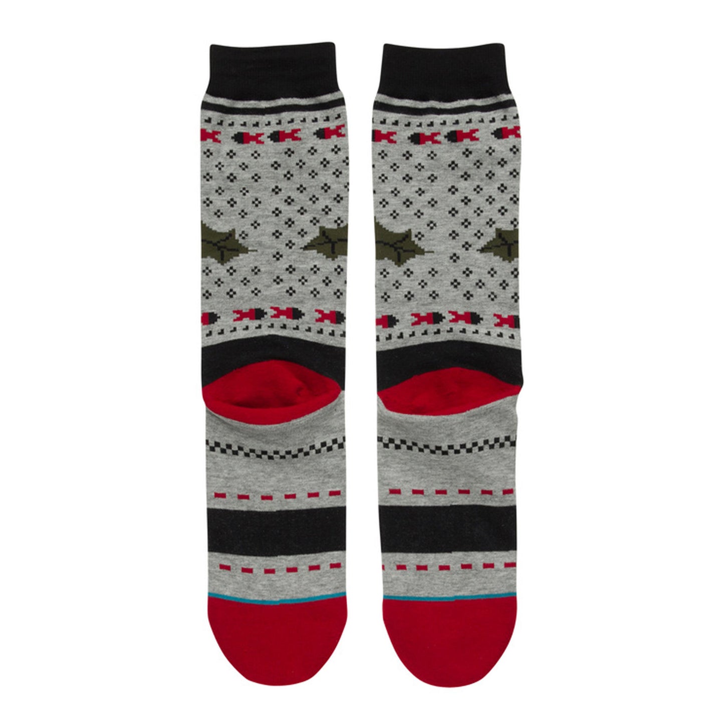 Stance - Missle Toe Men's Socks, Grey - The Giant Peach