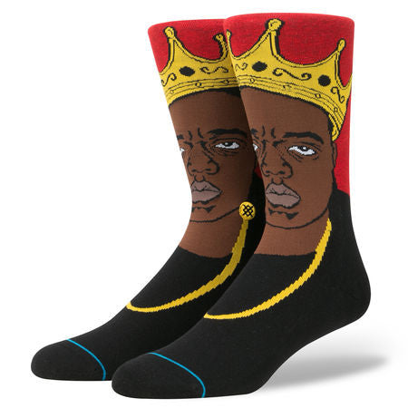 Stance x Biggie - Notorious B.I.G. Men's Socks, Red - The Giant Peach