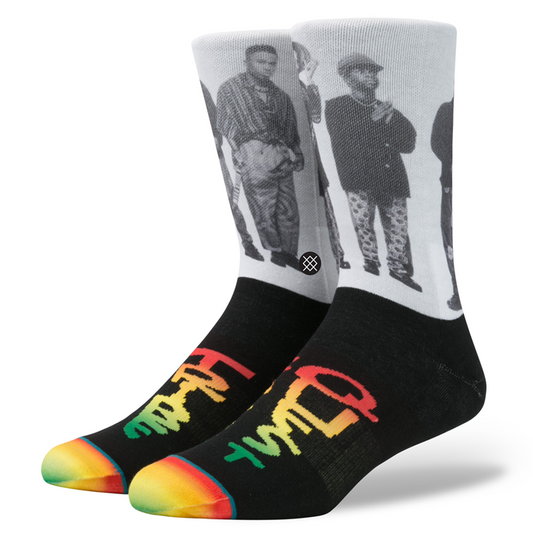 Stance x A Tribe Called Quest - A.T.C.Q Men's Socks, Black - The Giant Peach
