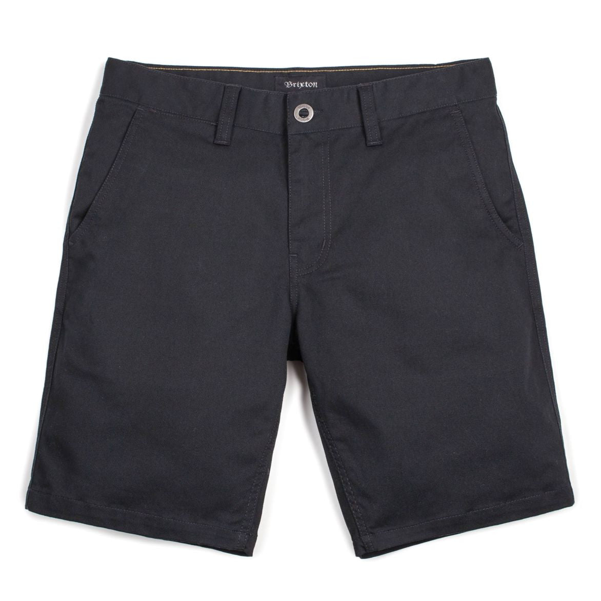 Brixton - Murphy Men's Chino Shorts, Black - The Giant Peach