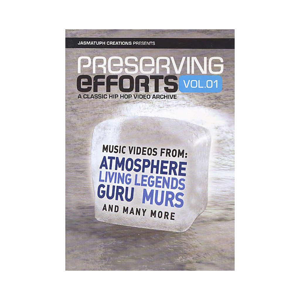 Preserving Efforts Vol. 1: Classic Hip Hop Video Archive, DVD - The Giant Peach
