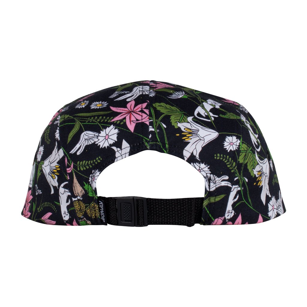 RIPNDIP - Nerm Flower 5 Panel Hat, Black