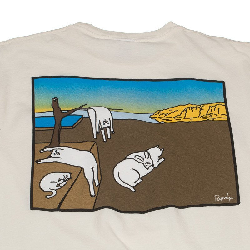 RIPNDIP - Nermali Men's Tee, Natural - The Giant Peach