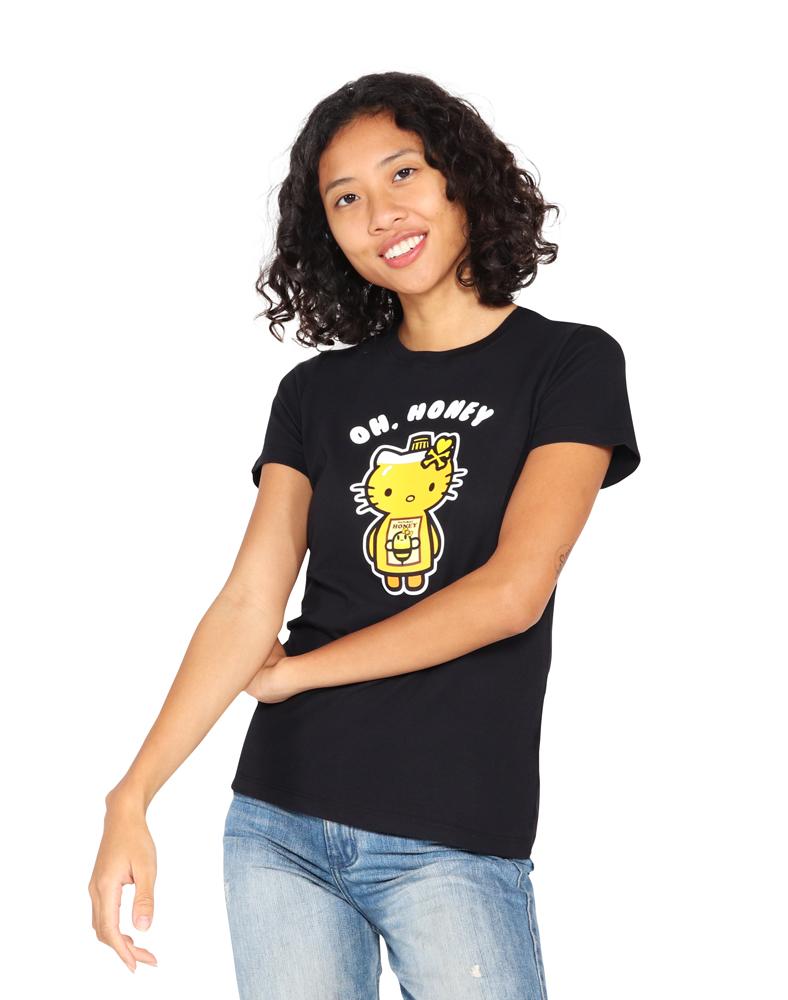 tokidoki x Hello Kitty - Oh Kitty Women's Tee, Black