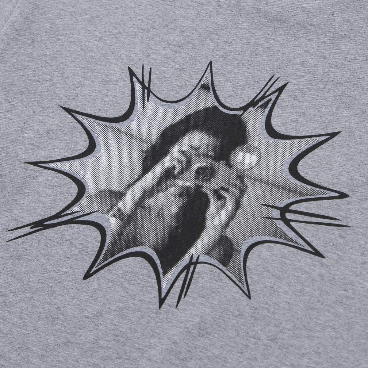 HUF x Playboy - Photo Dept Tee, Grey Heather