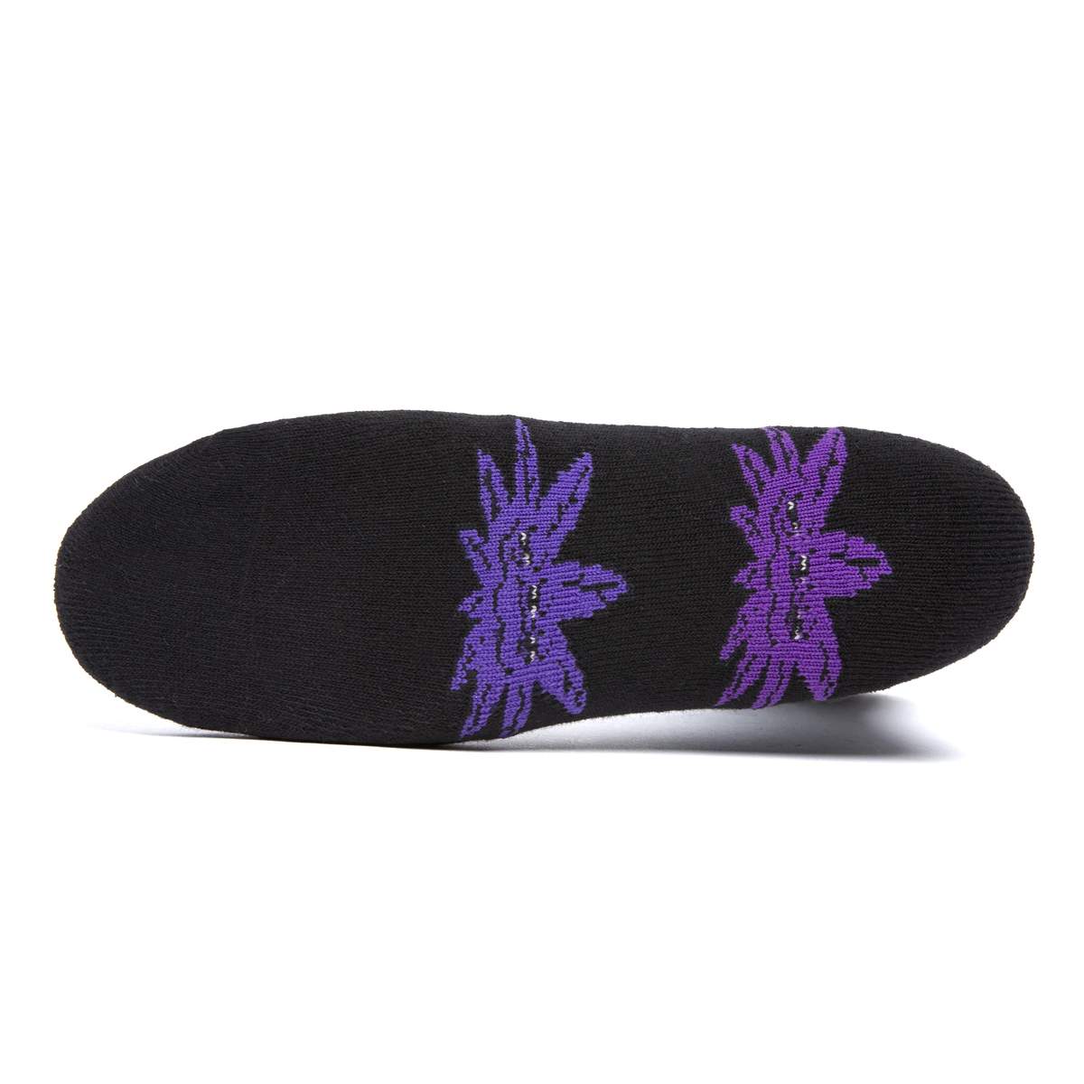 HUF x Green Buddy - Purple Life Buddy Socks, Black