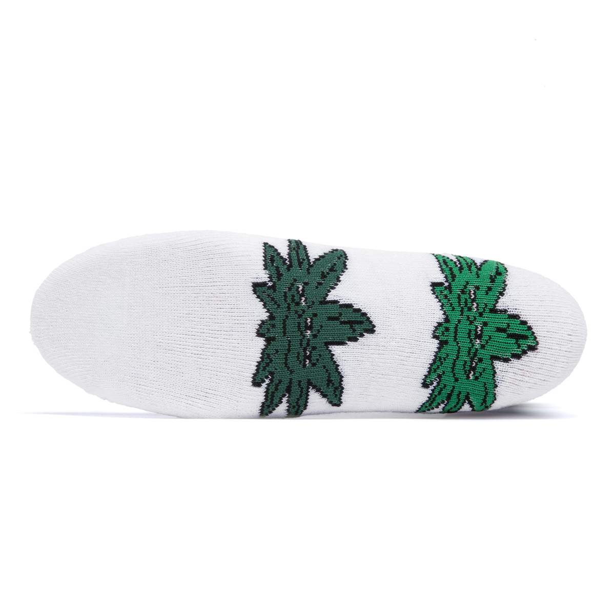 HUF x Green Buddy - Purple Life Buddy Socks, White