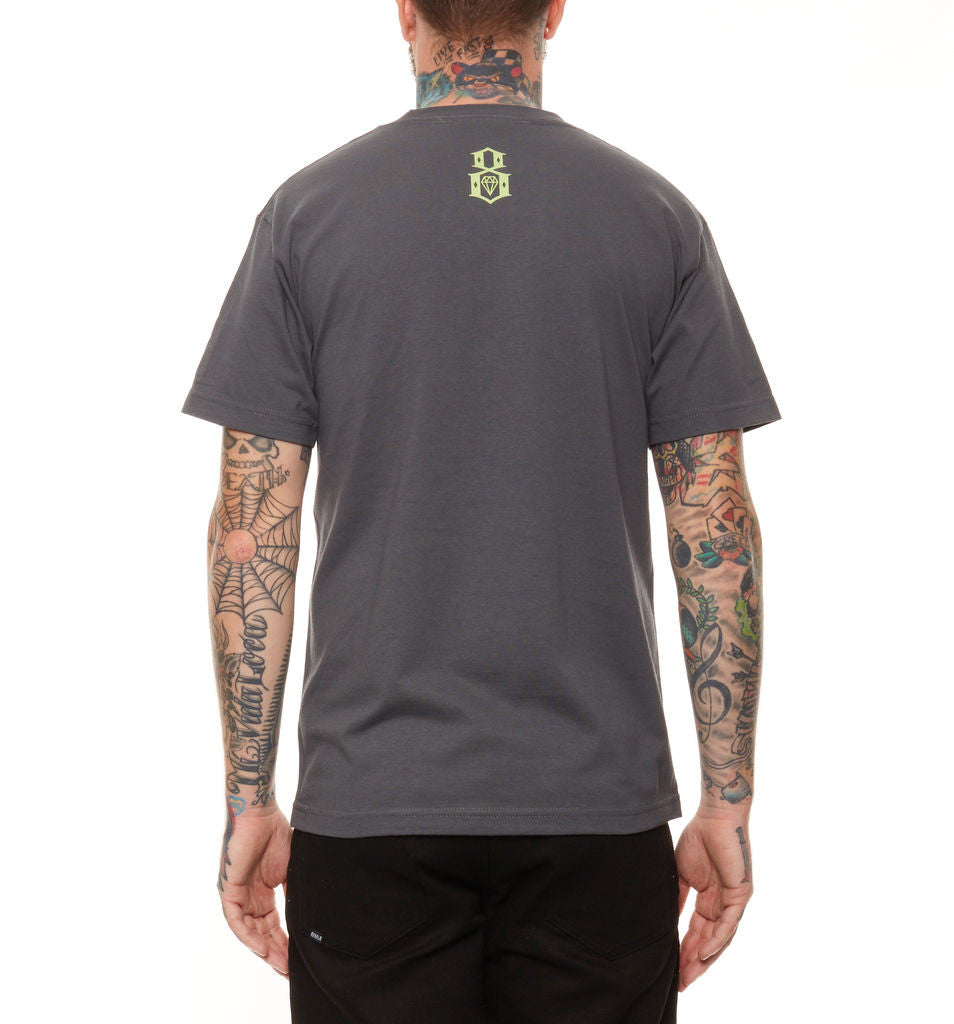 REBEL8 - C.C.C. Men's Shirt, Charcoal - The Giant Peach