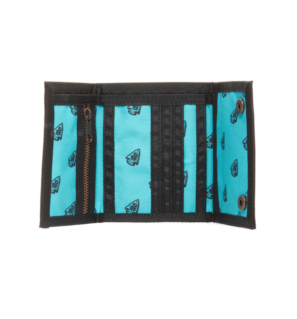 REBEL8 - Domineight Snap Wallet, Black - The Giant Peach