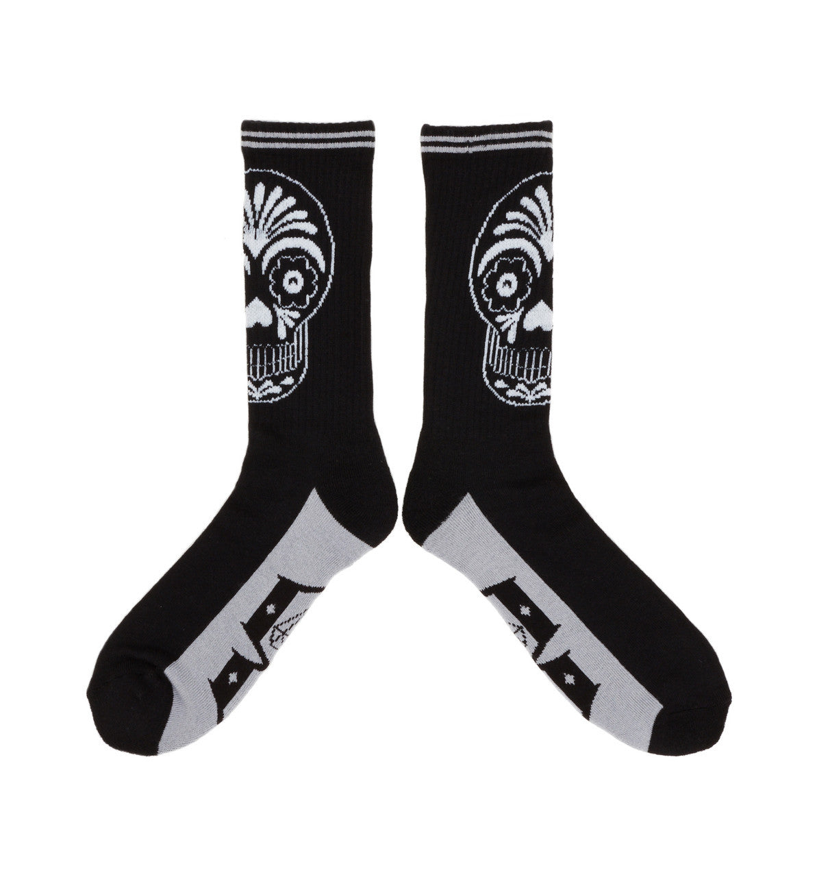 REBEL8 - Muertos Socks, Black - The Giant Peach