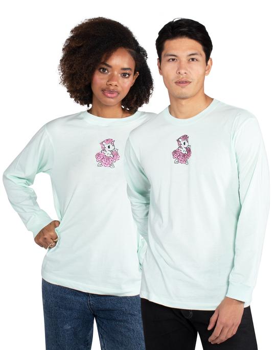 tokidoki - Rosey L/S Unisex Tee, Mint
