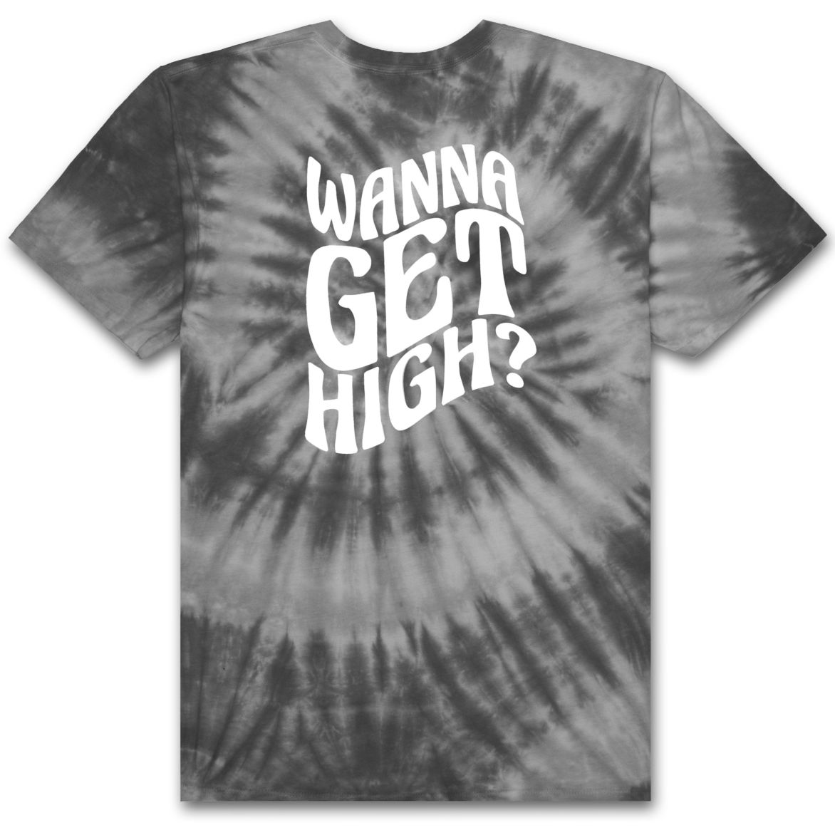 HUF x South Park Towelie Tie Dye Men's Tee, Black - The Giant Peach