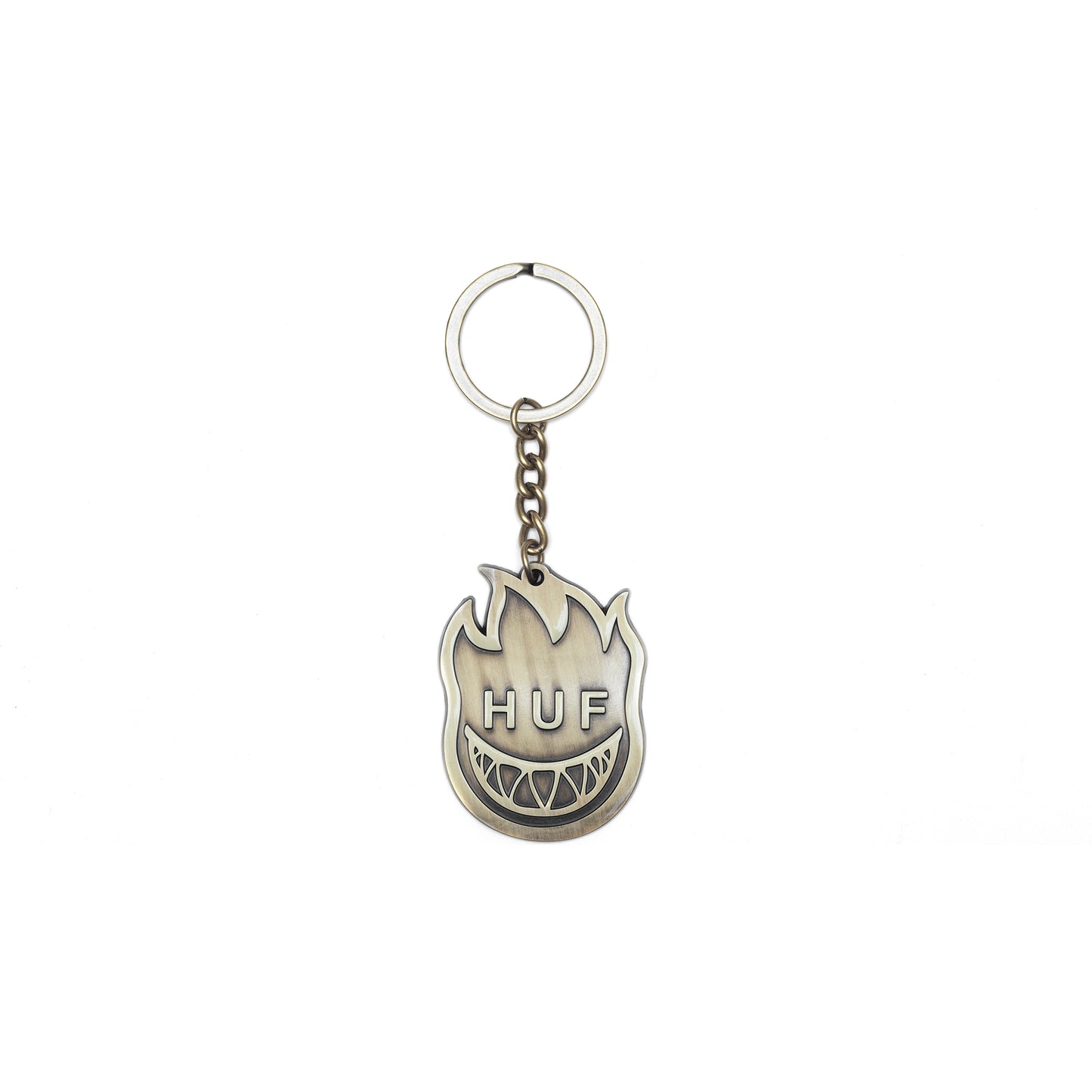 HUF x Spitfire - Bighead Keychain, Gold