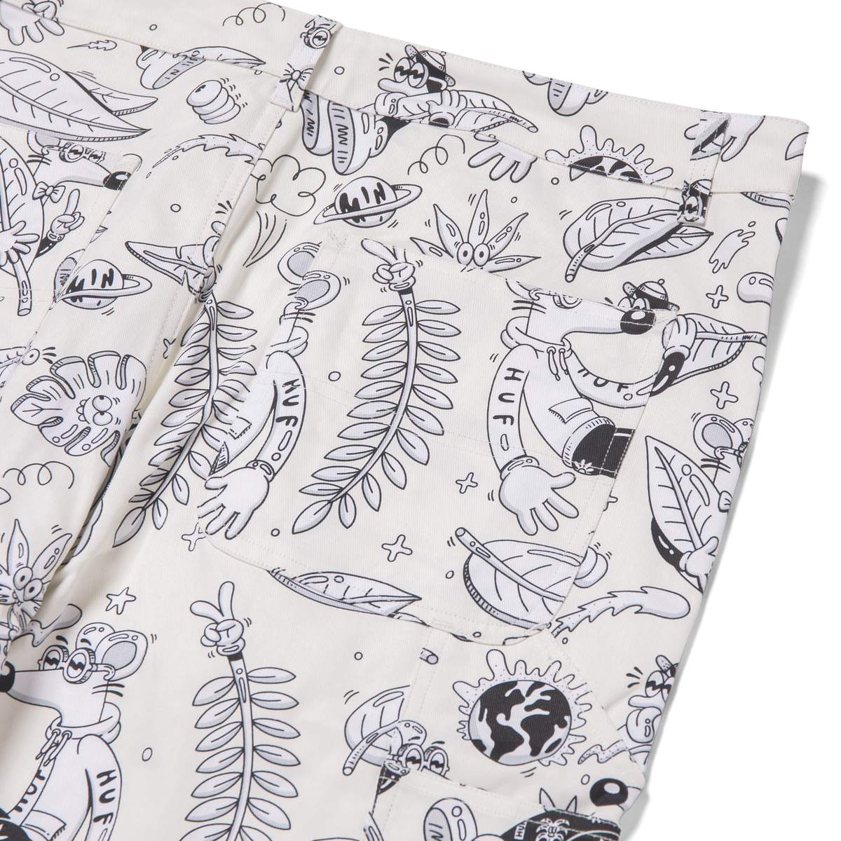 HUF x Steven Harrington - Painter Pant, Natural