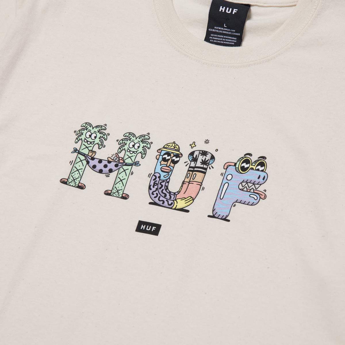 HUF x Steven Harrington Men's Tee, Natural