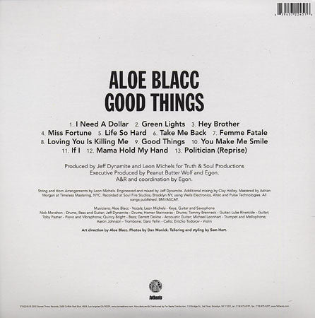 Aloe Blacc - Good Things, 2xLP Vinyl - The Giant Peach
