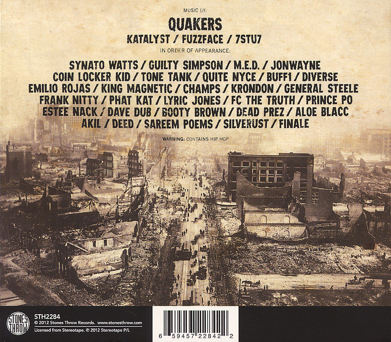 The Quakers - S/T CD - The Giant Peach