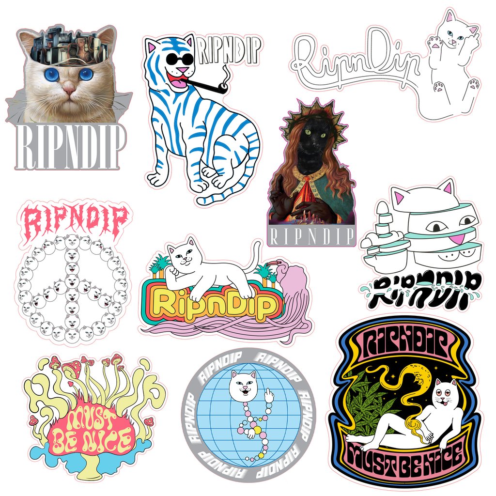 RIPNDIP - Spring 2020 Sticker Pack