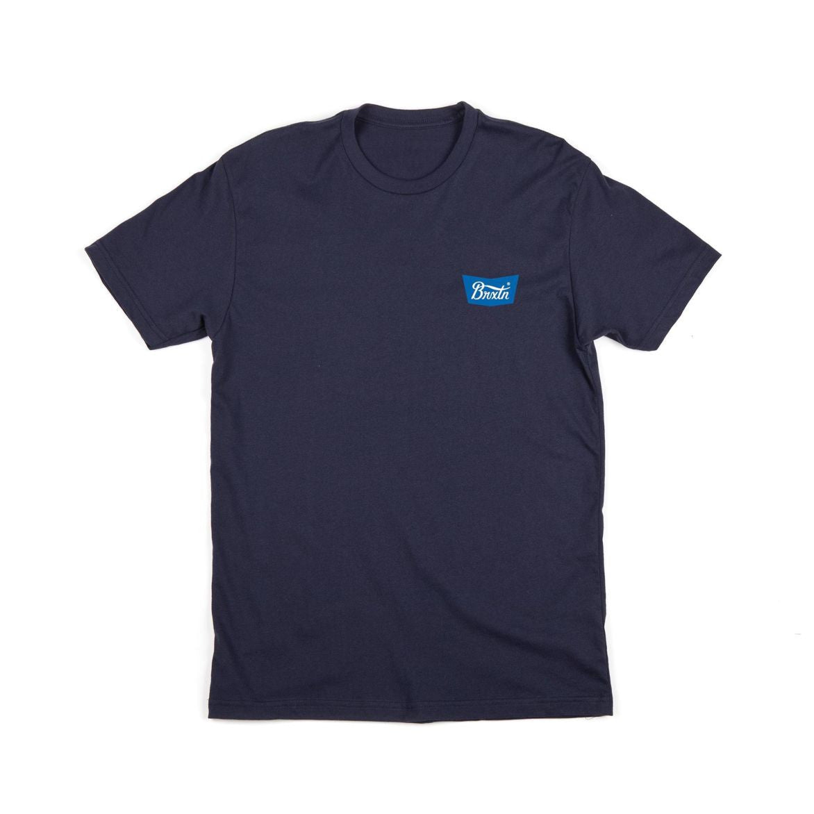 Brixton - STITH Men's S/S Standard Tee, Navy - The Giant Peach