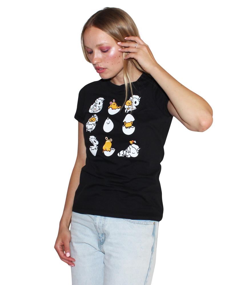 tokidoki x gudetama - Scrambled gudetama Women's Tee, Black