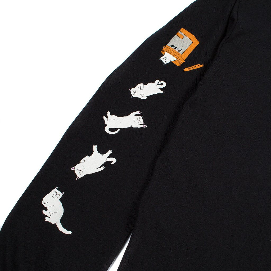 RIPNDIP - Nermal Pills Men's L/S Tee, Black - The Giant Peach