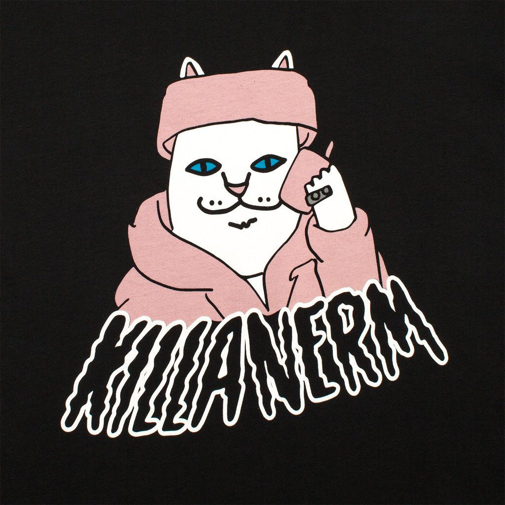 RIPNDIP - Killa Nerm Men's Tee, Black - The Giant Peach