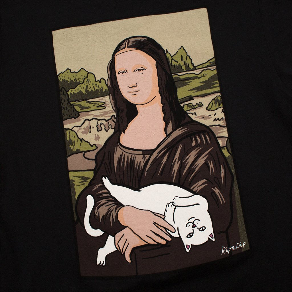 RIPNDIP - Nerma Lisa Men's Pocket Tee, Black - The Giant Peach