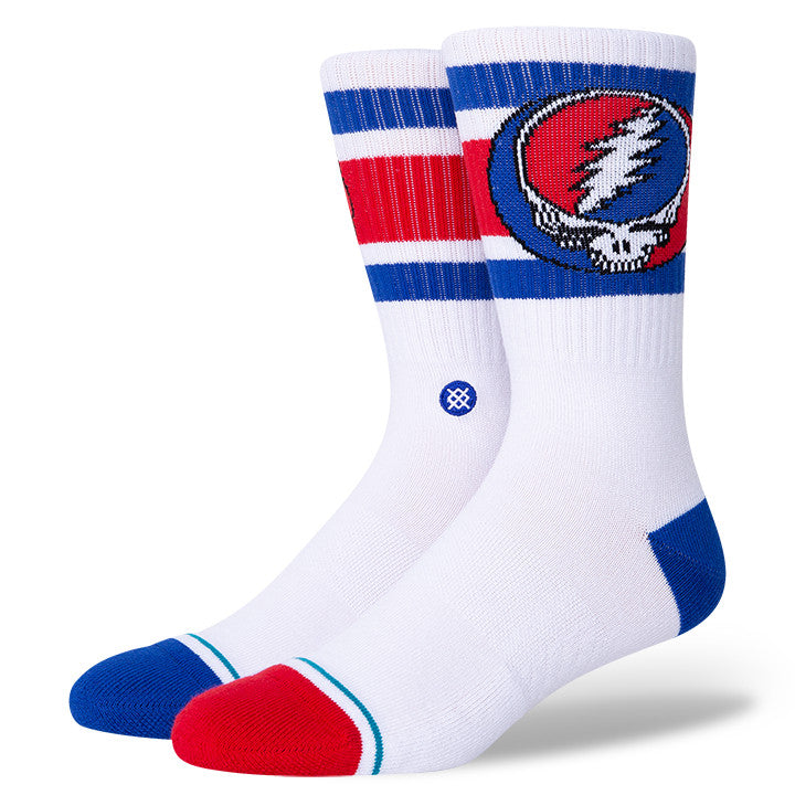 Stance x Grateful Dead - Steal Youre Boyd Men's Socks, White