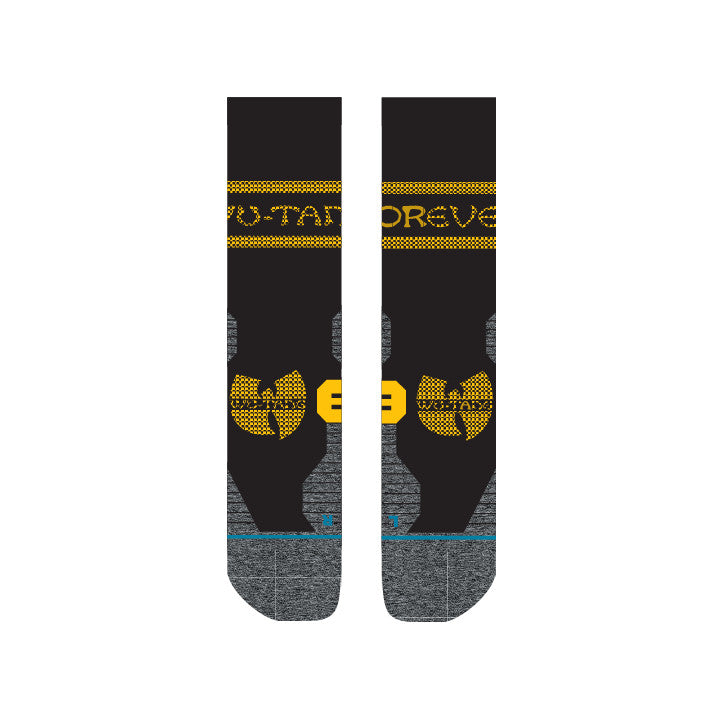 Stance x Wu-Tang Clan - Wu-Tang Forever Men's Run Socks, Black