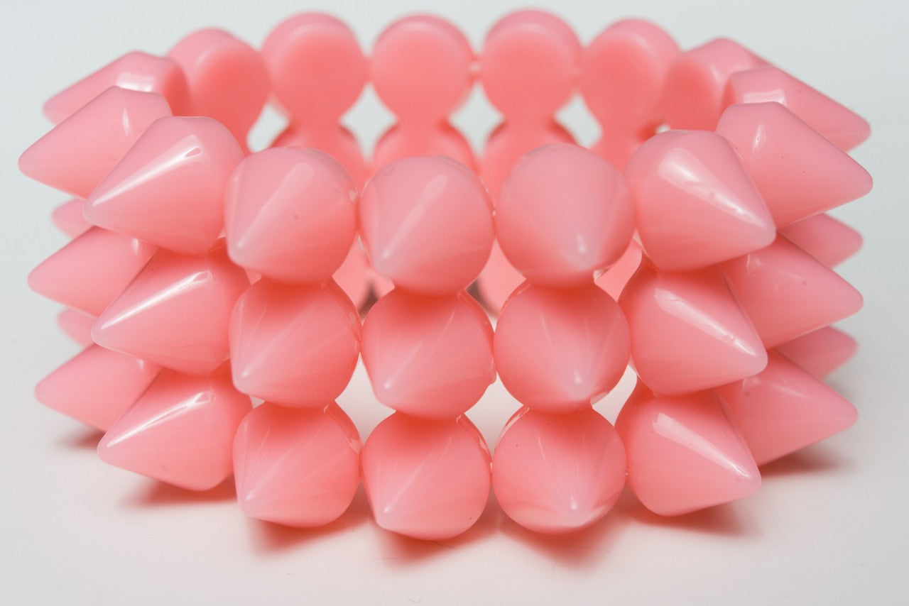 Rainbow Starr - Valentina Bracelet, Pastel Pink - The Giant Peach