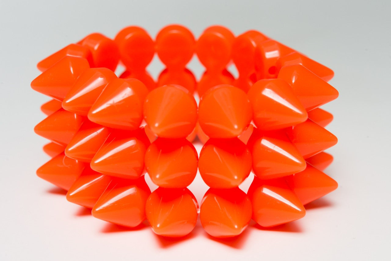 Rainbow Starr - Dara bracelet, Orange - The Giant Peach