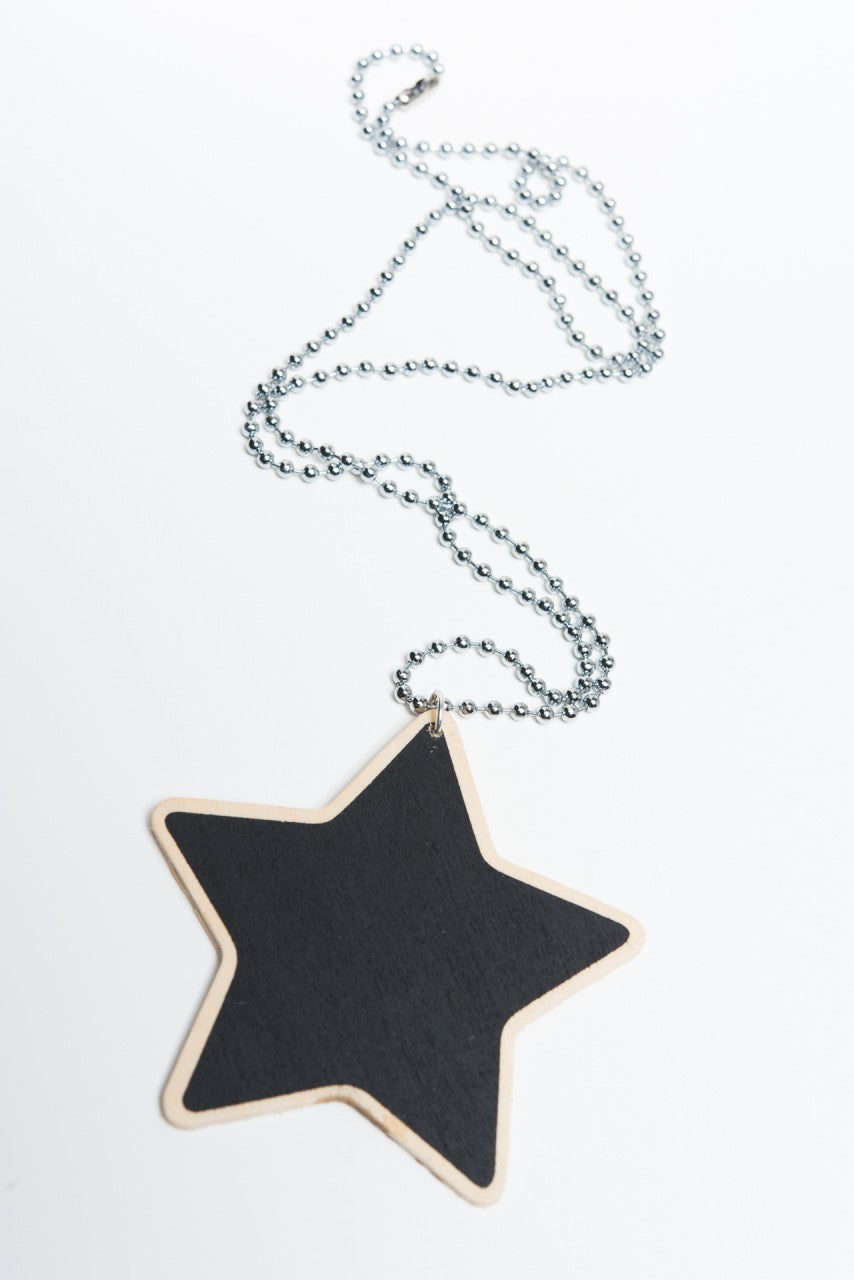 Rainbow Starr - Riley necklace, black - The Giant Peach