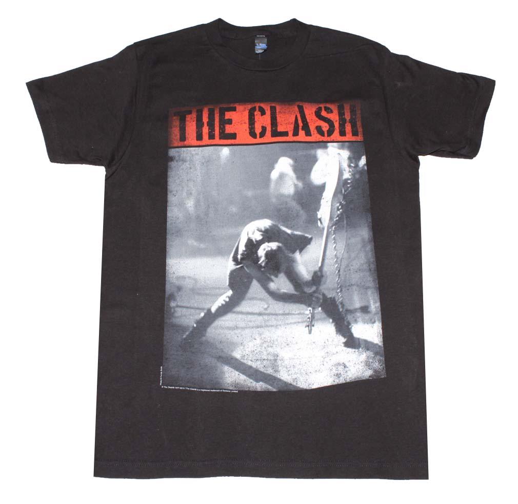 The Clash - Smashing Guitar Men's Tee, Black