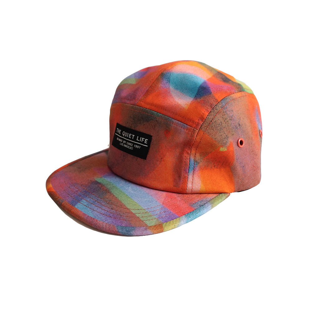 The Quiet Life - Farley 5 Panel Camper Hat, Orange