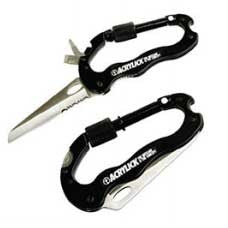 Acrylick - Utility Carabiner, Black - The Giant Peach