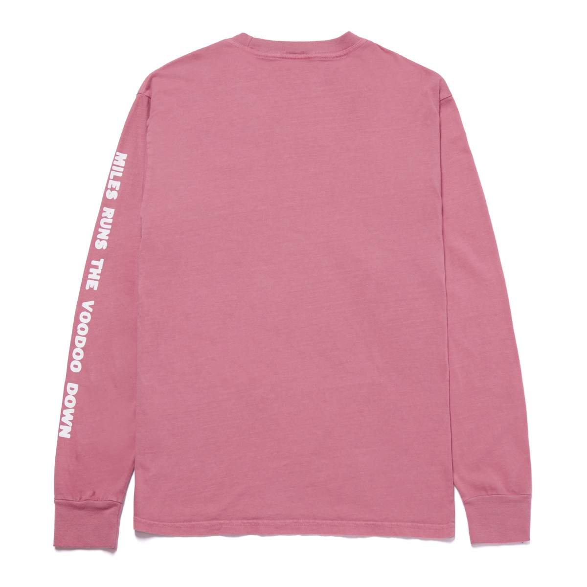 HUF x Miles Davis - Voodoo Washed L/S Tee, Dusty Rose