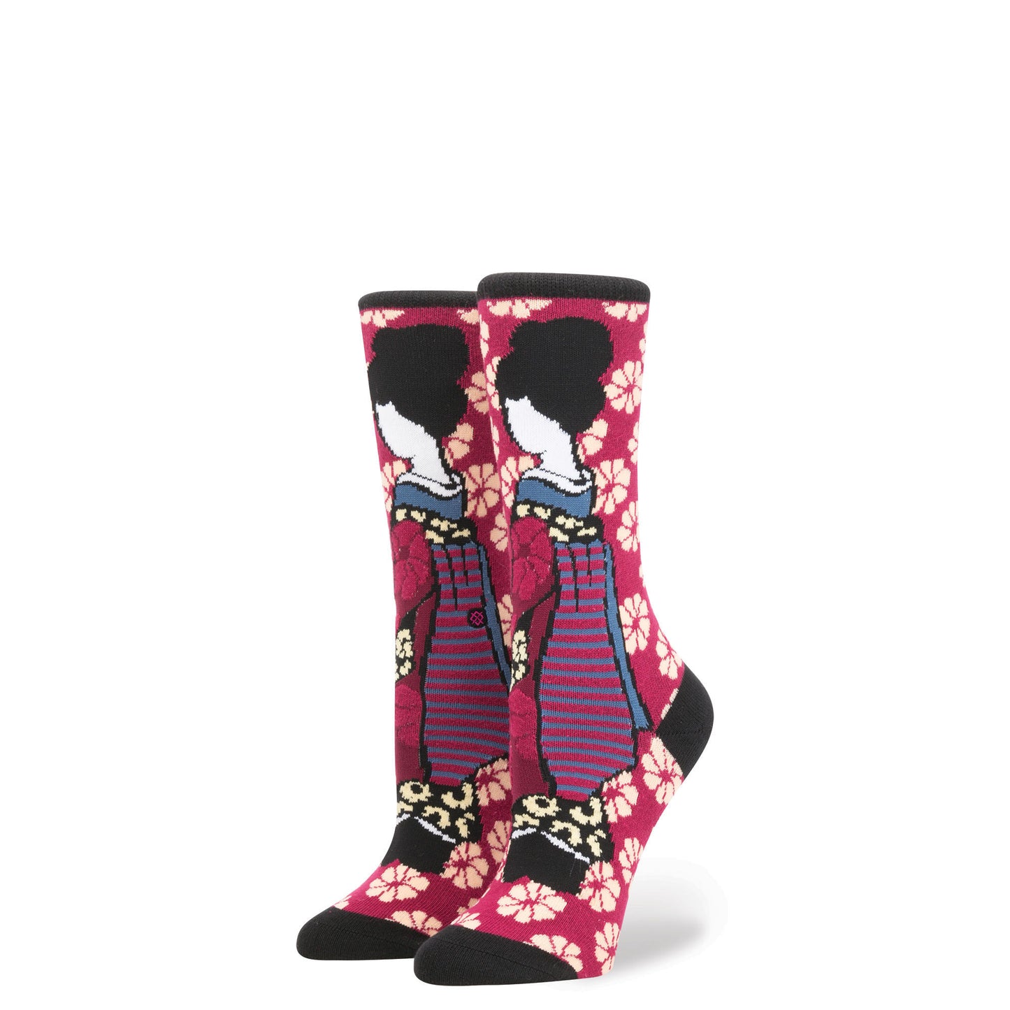 Stance x Rihanna - Geisha Women's Socks, Pink - The Giant Peach