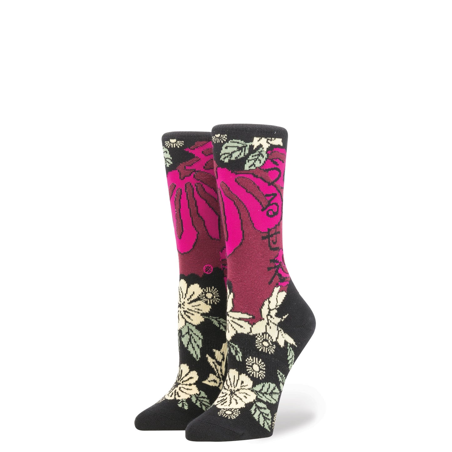 Stance x Rihanna - Lotus Women's Socks, Pink - The Giant Peach