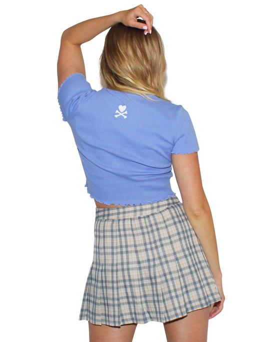 tokidoki - Yoshino Women's Crop Top, Periwinkle