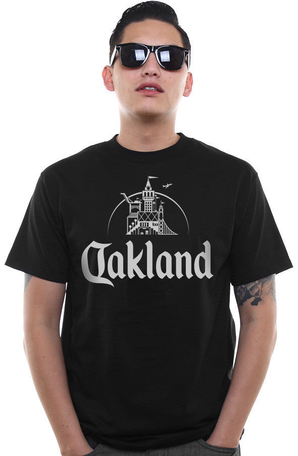 Adapt - Oakland Men's Tee, Black - The Giant Peach
