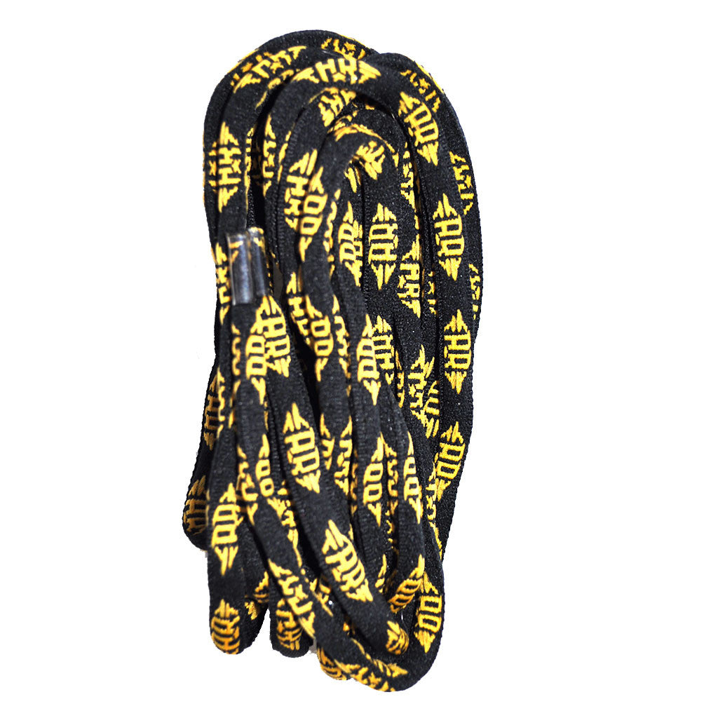 Aesop Rock - Shoelaces, Black/Gold - The Giant Peach