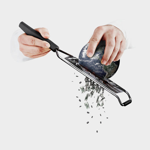 Akomplice - Environmental Genocide Men's S/S Tee, White