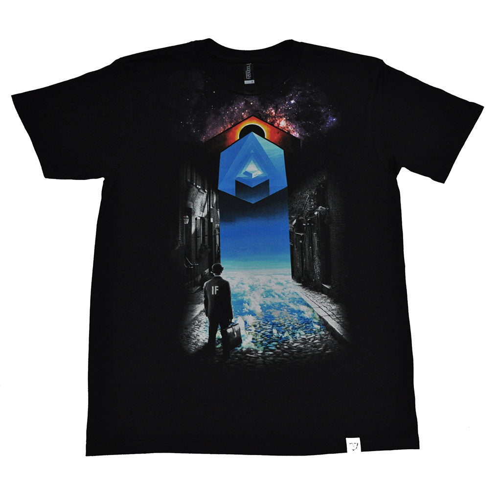 Imaginary Foundation - Alignment Men's Shirt, Black - The Giant Peach
