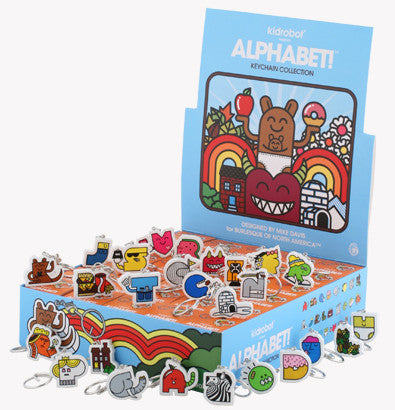 Kidrobot - Alphabet! Keychain (Blind Assortment) - The Giant Peach