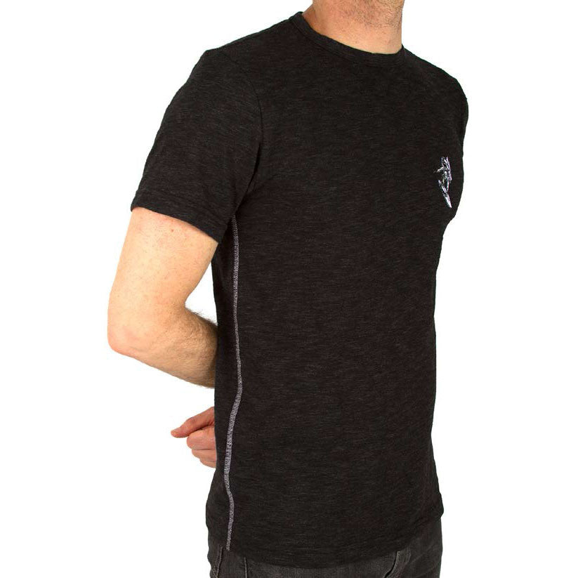 Imaginary Foundation - Astrosurfer Men's Shirt, Charcoal - The Giant Peach