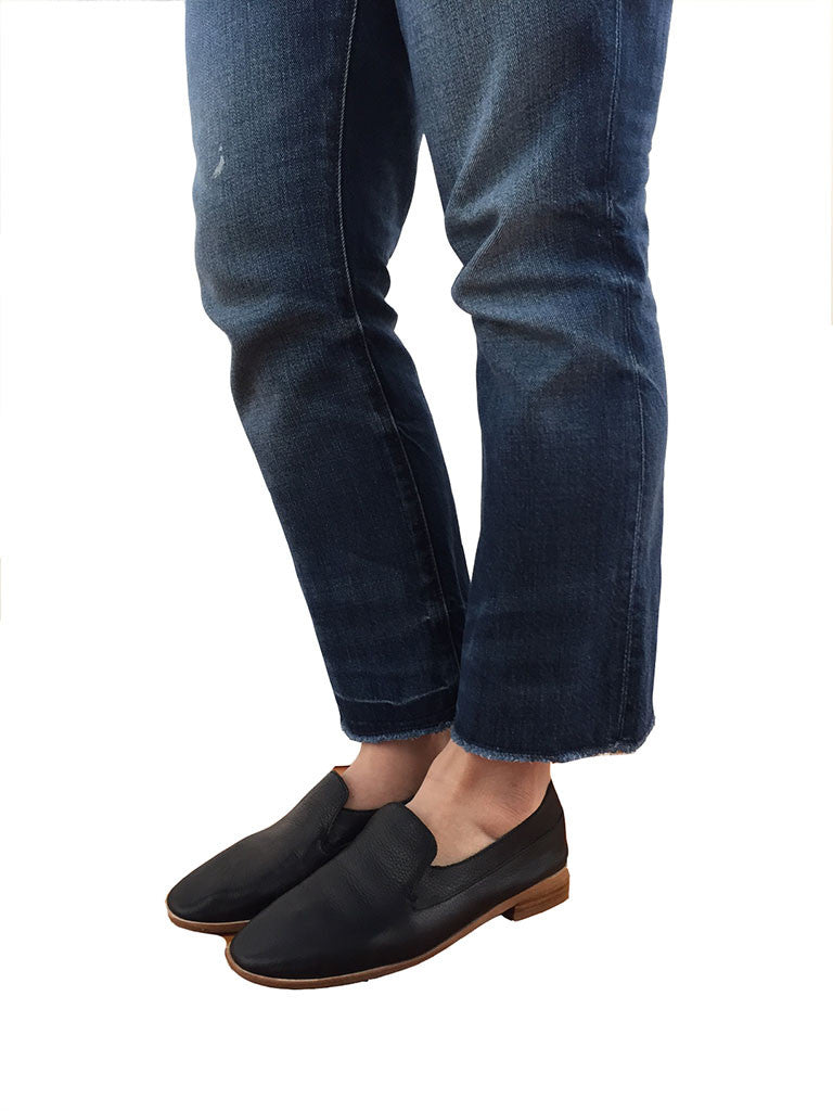 Jeffrey Campbell - Barkley 3 Loafer, Black Pebble - The Giant Peach