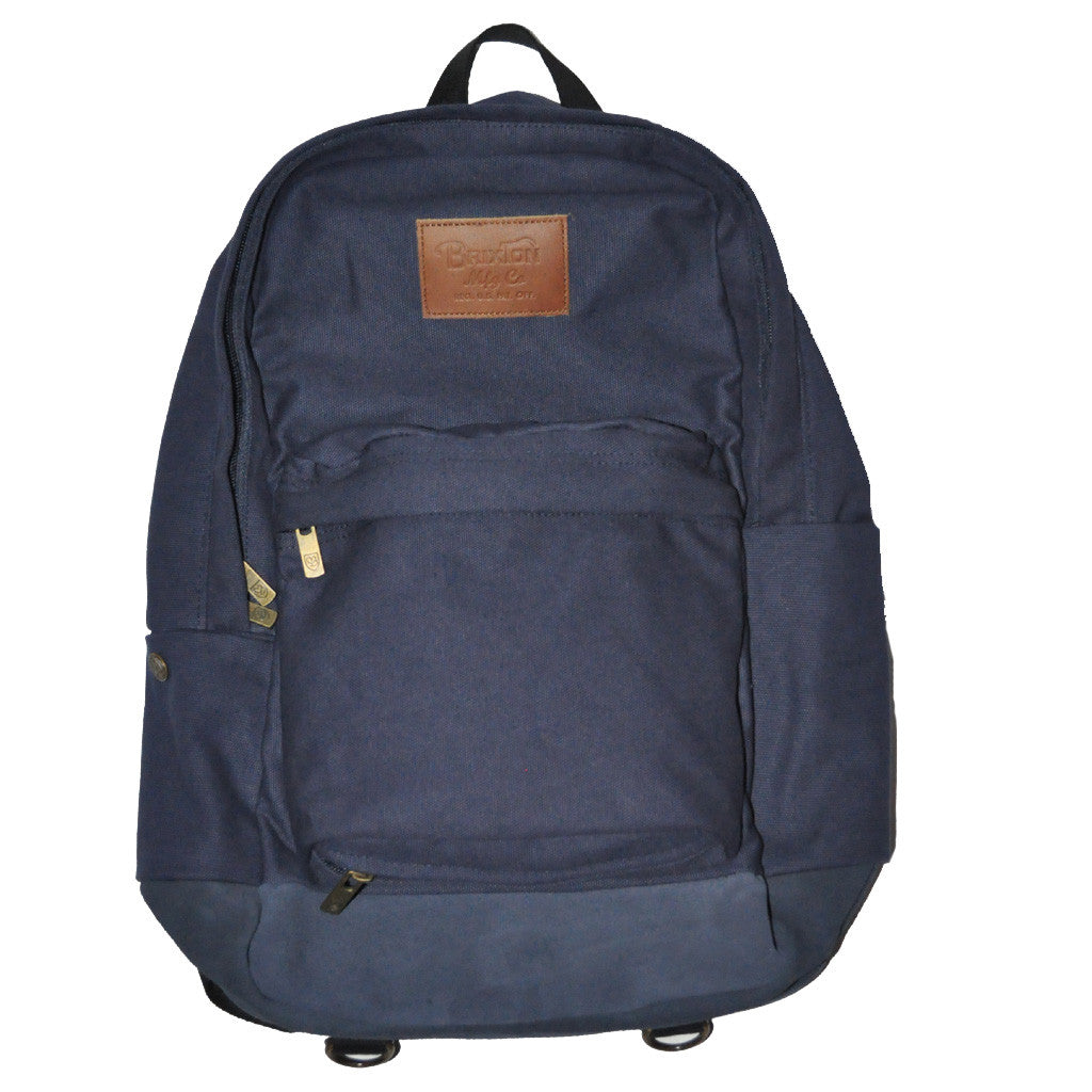 Brixton - Basin Backpack, Navy - The Giant Peach